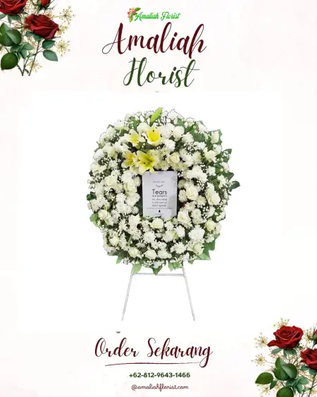 Krans Bunga Duka Sayar